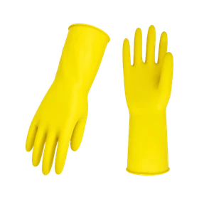 Vgo 1/3/5/10Pairs Reusable Household Cleaning Gloves with Extra Thickness HH4601