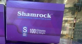 Shamrock Latex Hand Gloves 100ct/box XS, S, M, L 60600