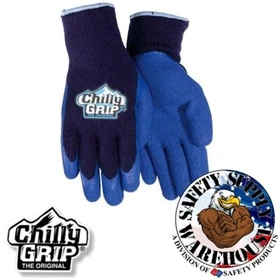 Red Steer A311 Chilly Grip Insulated Work Glove Textured Rubber Palm 6 Pack