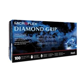 Microflex&reg; Diamond Grip&reg; MF-300,  6.3 Mil, Natural Rubber Latex, Beige (S - XL)