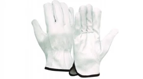 Leather Work Glove Heavy Duty Industrial Safety Genuine Leather Gloves Heat Resi
