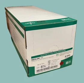 Medline Surgical Gloves Neolon 2G Latex-Free, Expired, Box of 50 Pairs - 3 SIZES