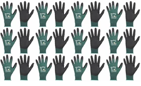 12- MaxiFlex 34-8743 Micro Foam Nitrile Coated ANSI A2 Cut Resistant Work Gloves