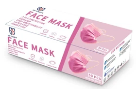 50/100 Pcs Disposable Face Cover 3-Ply Filter Breathable Earloop Masks