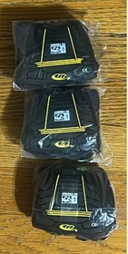New NIB ~ 3 pair Ansell Ringers R-840 or Hyflex 11-841 Gloves ANSI 4 Sz 9 L