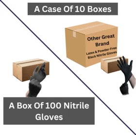 Nitrile Disposable Gloves Powder Latex Free 3, 5, 6, & 8 Mil