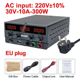 Adjustable DC 30V 10A Lab Power Supply 300W Voltage Regulator Stabilizer 60V 5A
