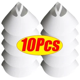 10-300pcs Paint Strainer Filter Funnel Disposable Nylon Mesh Car Spray Paper Con