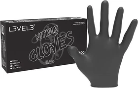 Level 3 Nitrile Gloves Professional Heavy Duty Disposable Gloves Latex Free