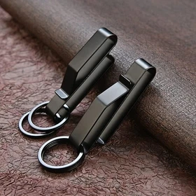 Duty Belt Key Holder, 2 Pack Improved Quick Release Key Holder with Key Ring...