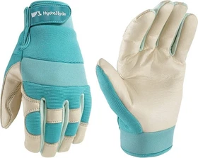 Wells Lamont Women's Hybrid Work/Gardening Gloves | Water-Resistant HydraHyde...