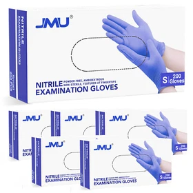 200pcs M Size 3.5 Mil Disposable Medical Exam Nitrile Gloves Latex & Powder Free