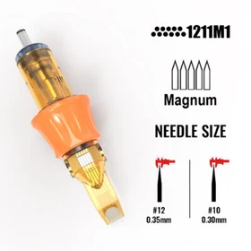 10-100Pcs New Disposable Tattoo Cartridge Needles Round Liner Shader RL RS RM M1