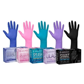 100 Nitrile Disposable Medical Exam Gloves 3.5 Mil Vinyl, Latex, Powder Free