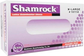 Shamrock SMC Nitrile Disposable Powder Free Medical Gloves Count X-Large XL