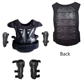 Body Protector Kids Motocross Full Armour Vest Child Waist Safety Gear