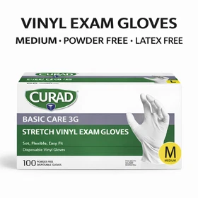 Vinyl Exam Gloves S M L Powder Free Latex Free Disposable 300 600 1200 Bulk