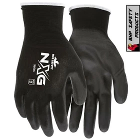 (144 Pairs) MCR Safety Polyurethane Coated Nylon Work Gloves, 13 Gauge Shell