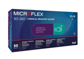 Ansell Microflex Nitrile 8 Mil Gloves, 1 Case, 93-260 Series, Free Shipping