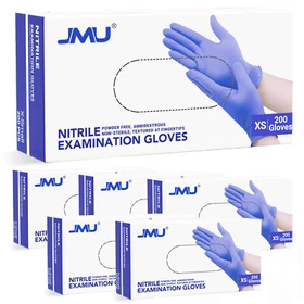 2000/Case Disposable Nitrile Gloves Medical Exam Violet Blue 3.5 Mil（XS/S/M/L）