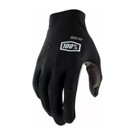 100% Sling MX Gloves Black Slip On MX Off Road MTB Quad ATV Short Shaft