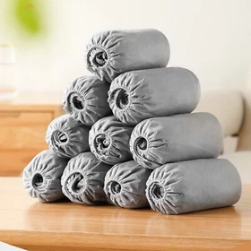 Disposable Shoe Covers 100PCS (50 Pair) Non-Slip Boot Shoes Protector Non-Woven