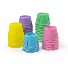 100pcs to 1000pcs Disposable Dental Cosmetic Dappen Dishes Prohpy Arylic Mixing