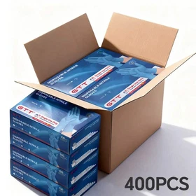 200/400 PCS Nitrile Disposable Gloves Powder Free Latex Free Food Handling Clean