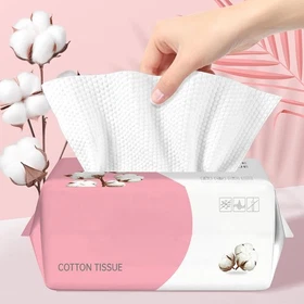 Disposable Face Towel, Ultra Soft & Thi Washcloths, Biodegradable Facial