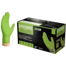 Gloveworks GWGN Nitrile Disposable 8 MIL Disposable Glove (100 PK)