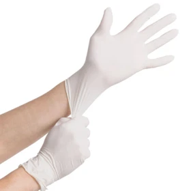 1,000 pcs Duraskin Latex Powder Free EXAMINATION Work Gloves 3.5 MIL CASE LOT