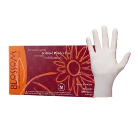 Blossom Powder Free Latex Gloves Disposable Multipurpose Gloves Multi Qty