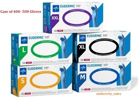 Eudermic MP High-Risk Powder-Free Latex Exam Gloves (Case of 400-500) Medline