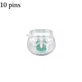 Replace Disposable 25/64/10 Pins Gold Plated Cartridge Tips for RF Machine
