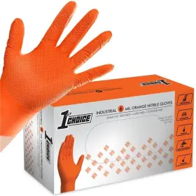 1ONMBX 1ST CHOICE Nitrile Gloves Disposable Latex