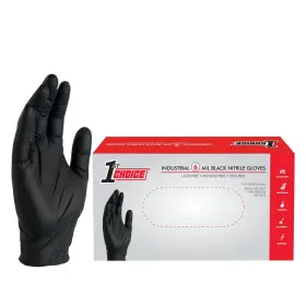 1PBNMBX 1ST CHOICE Pack Nitrile Disposable Gloves