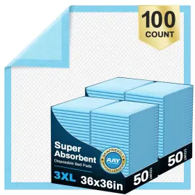 B0FFSWPWCY AAY Disposable Bed Pads Incontinence