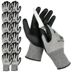B0846VHLFQ ACKTRA Level Gloves Foam Nitrile Grip