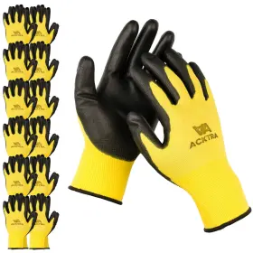 WG002-YBL ACKTRA Ultra Safety Gloves