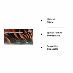 653195002221 ADENNA Night Angel Nitrile Powder Exam Gloves #3