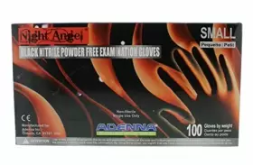 653195002221 ADENNA Night Angel Nitrile Powder Exam Gloves