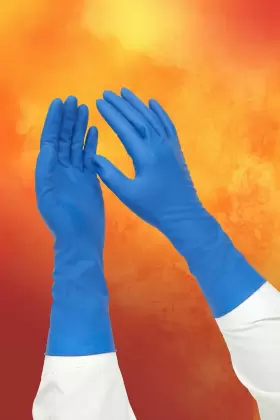 653195430093 ADENNA Hero Mil Powder Latex Gloves Cuff Medical #2