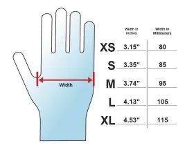 653195671625 ADENNA Miracle Mil Nitrile Exam Gloves Box #3