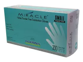 653195671625 ADENNA Miracle Mil Nitrile Exam Gloves Box