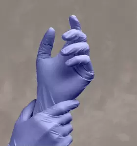 653195737789 ADENNA Precision Mil Powder Nitrile Exam Gloves #2