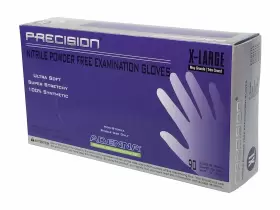 653195737789 ADENNA Precision Mil Powder Nitrile Exam Gloves
