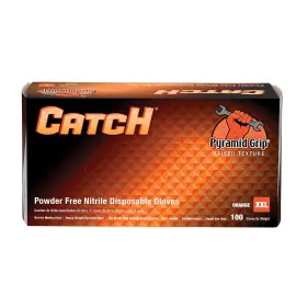 CAT459 ADENNA Catch Mil Powder Nitrile Gloves Raised Grip Box