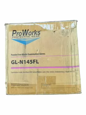 GL-N145FL ADENNA Proworks Powder Nitrile Disposable Gloves #2