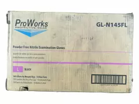 GL-N145FL ADENNA Proworks Powder Nitrile Disposable Gloves