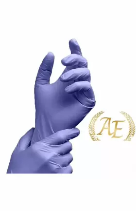 PCS776 ADENNA Precision Violet Nitrile Disposable Exam Gloves